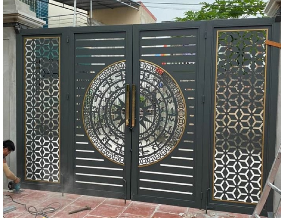 CỔNG  MỸ THUẬT HIỆN ĐẠI CNC CN001